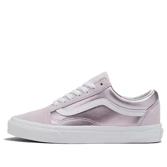 Vans Women's Metallic Lavender Sneakers - Picture 1 of 4
